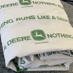 John Deere twin fitted sheet.
